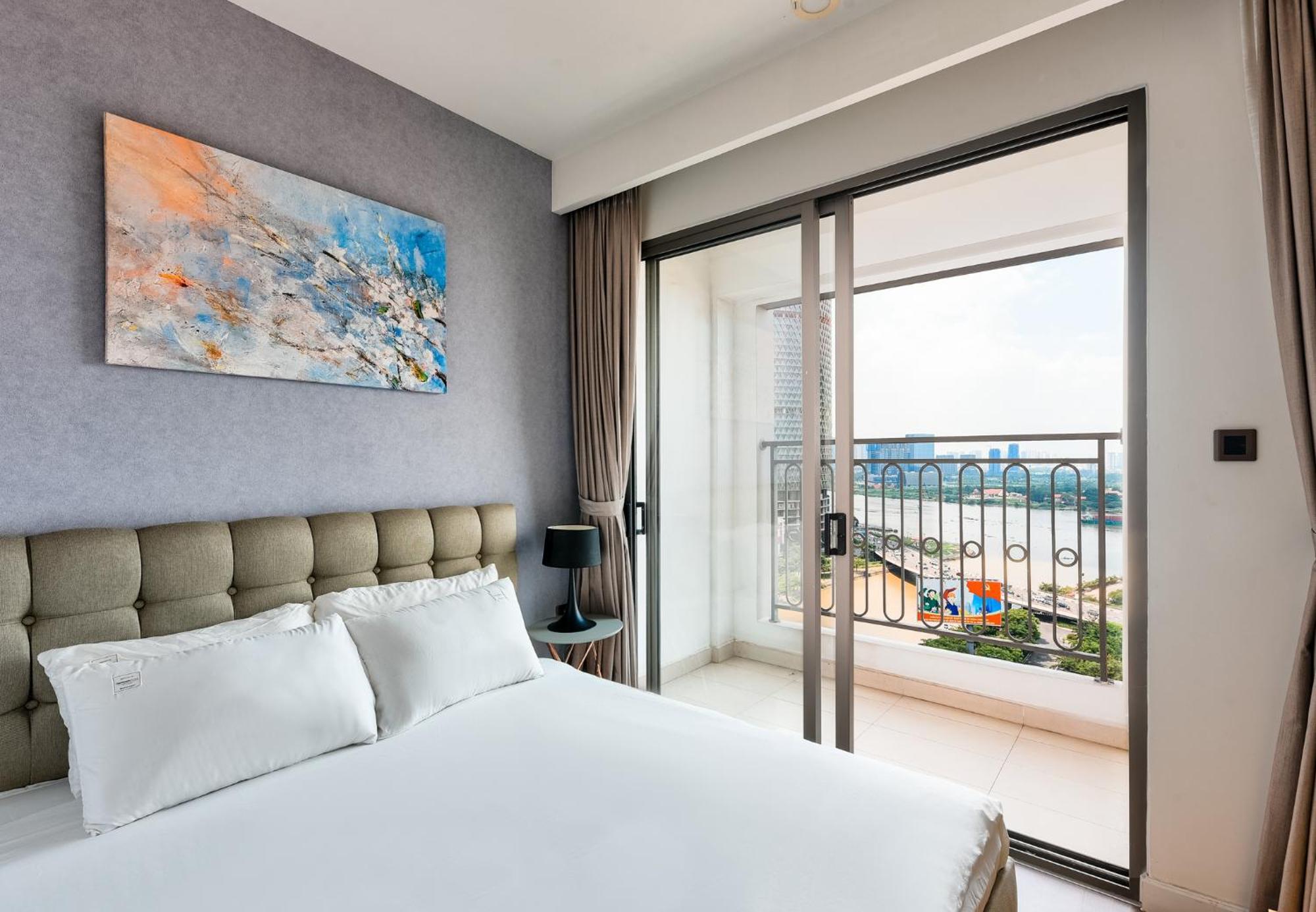 S Lux Apartment Ho Chi Minh-stad Buitenkant foto
