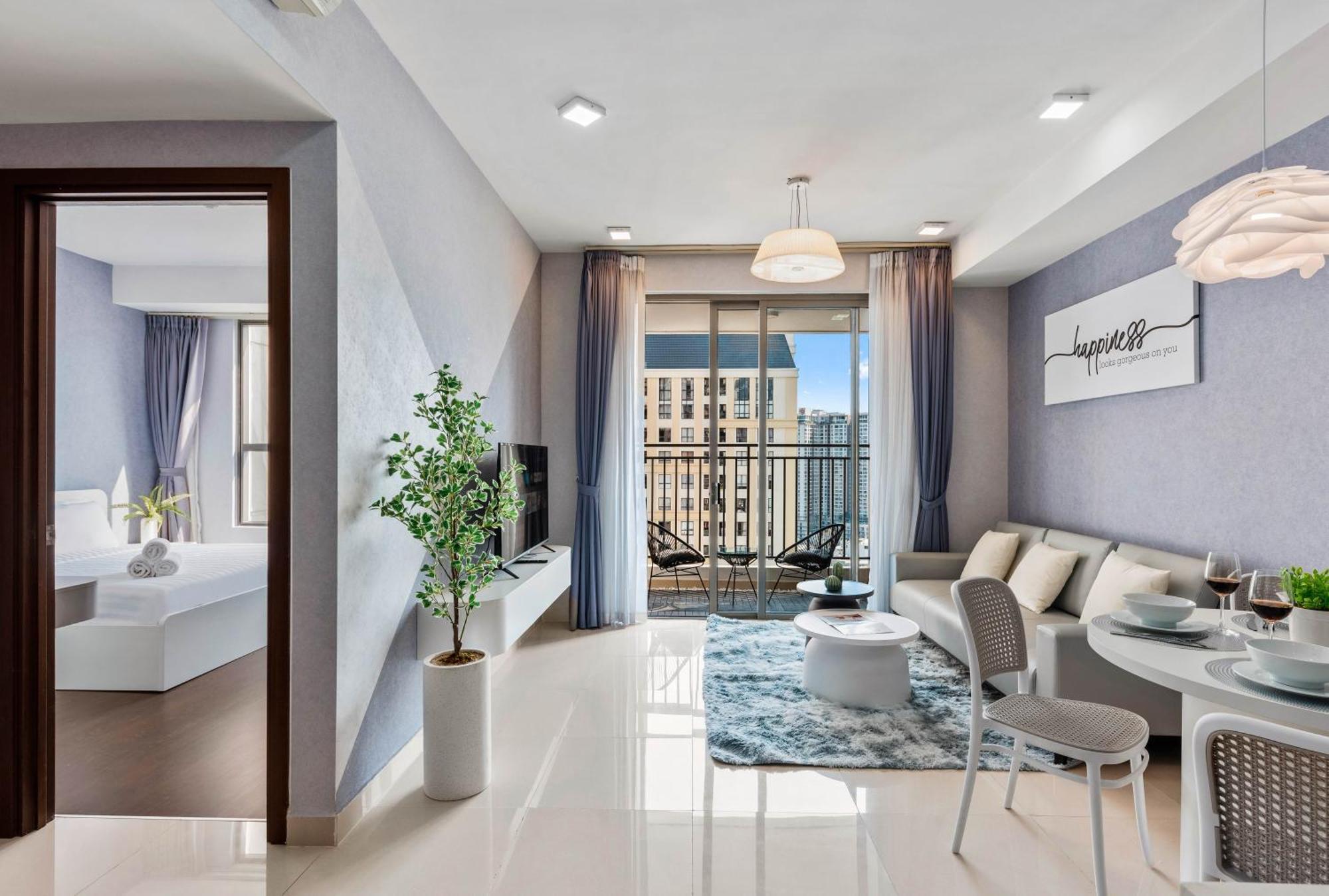 S Lux Apartment Ho Chi Minh-stad Buitenkant foto